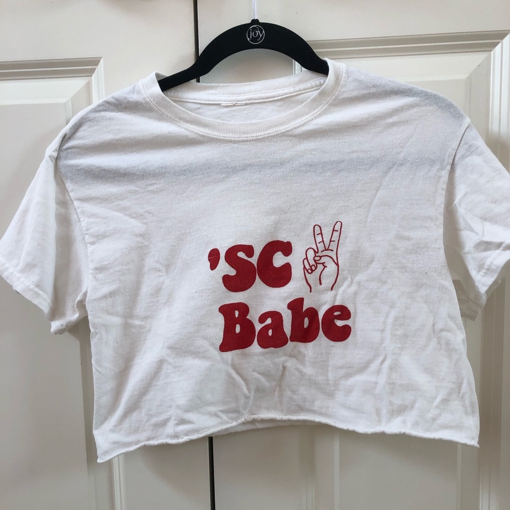 USC ‘SC Babe Crop Top